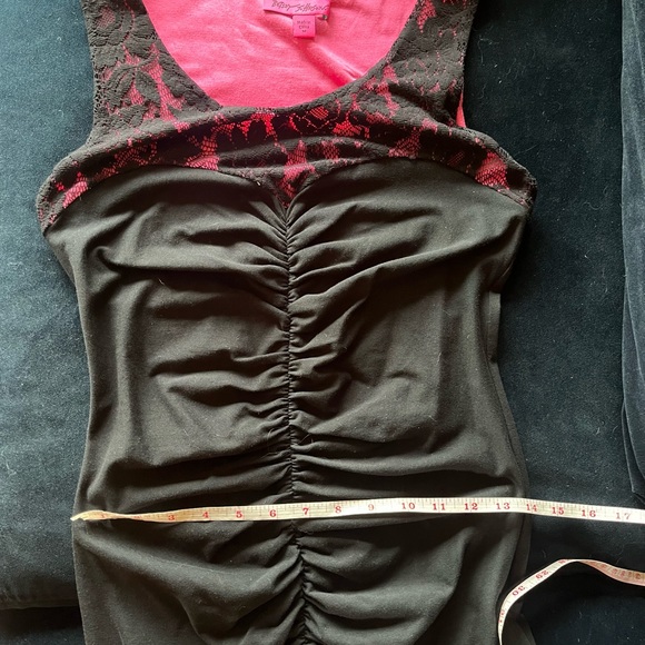 Vintage betsy johnson dress, late 90’s. Black with pink detail. Size M - Picture 9 of 9